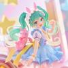 20CM Anime HATSUNE MIKU Figure Noodle Stopper Figure Rabbit Ear Pajamas Model Toy Doll Aciton Figure Collection Gift PVC