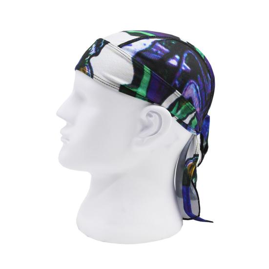 Unisex Outdoor Sport Cycling Cap Breathable Pirate Hat Bandana Headband Headwear