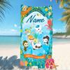 Customizable personalized beach towels Octonauts themed designs.Suitable for the beach, yoga, sports;ideal as beach accessories