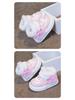 Girls' Warm Cotton Sports Shoes: Cozy Fleece Infant and Toddler Flats