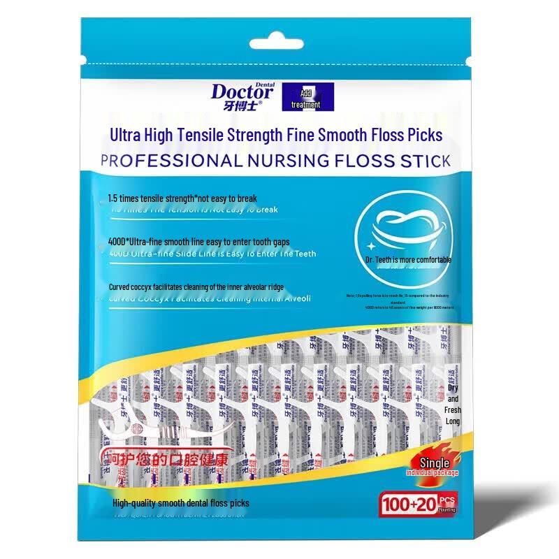 Dr. Dental Ultra-Strong Smooth Dental Floss Picks