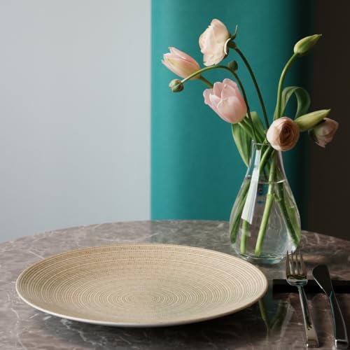 NARUMI Luminar Plate, 21cm, Gold, Stylish, Modern, Casual, Cake Plate, Dinner Plate, Microwave and Dishwasher Safe, Gift Boxed, 52528-5638