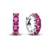 Pandora Pink Hoop Earrings 293851c02