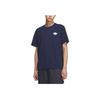 Adidas Originals Sports Lifestyle SS25 Fashion Breathable Outdoor Casual Short Sleeve T-Shirt Unisex T-Shirts Navy-Blue KC3120