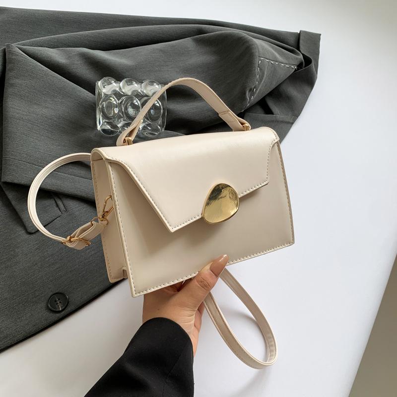 Simple Fashion Messenger Bag Casual Trend Small Square Bag Fashion Handbag 2025 Summer New Fashion Shoulder Bag