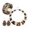 3 Pieces Bohemia Leopard Jewelry Set Costume Accessories Sturdy Party Supply