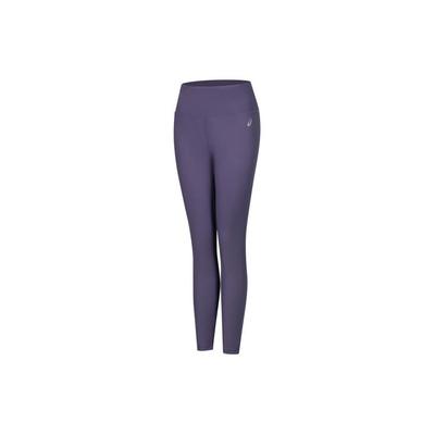 Solid High-Waisted Elastic Slim Fit Sports Trousers Women Bottoms Light-Purple 2012C770-501