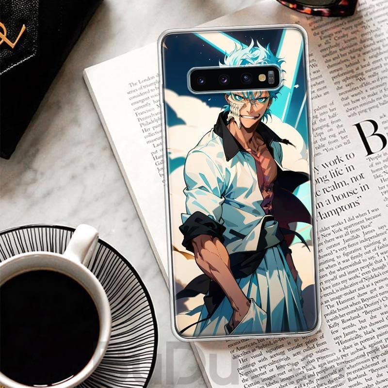 Grimmjow 6 Bleach Cover For Samsung Galaxy S8 S9 Plus S10 Lite Note 8 9 10 Pro 20 Ultra S7 Edge M11 M21 M32 M51 Print Coque