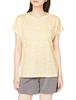 Gunze Tuche Yellow French Sleeve Shorts In Collaboration with Terao Macaron Jersey Women's Loungewear, Natsumi, (Polyester Jersey)