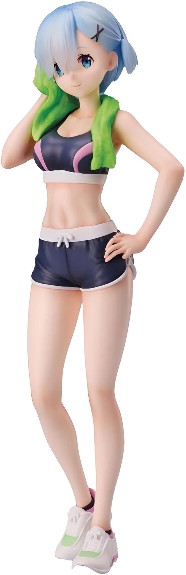 Elcoco Starting Life in Another World Rem Sportswear Figure ReZero - 1/7