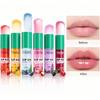 6pcs High Gloss Fruit Lip Balm Set, Long-Lasting Moisturizing Lip Care, Enhances Lip Contour, Plumps