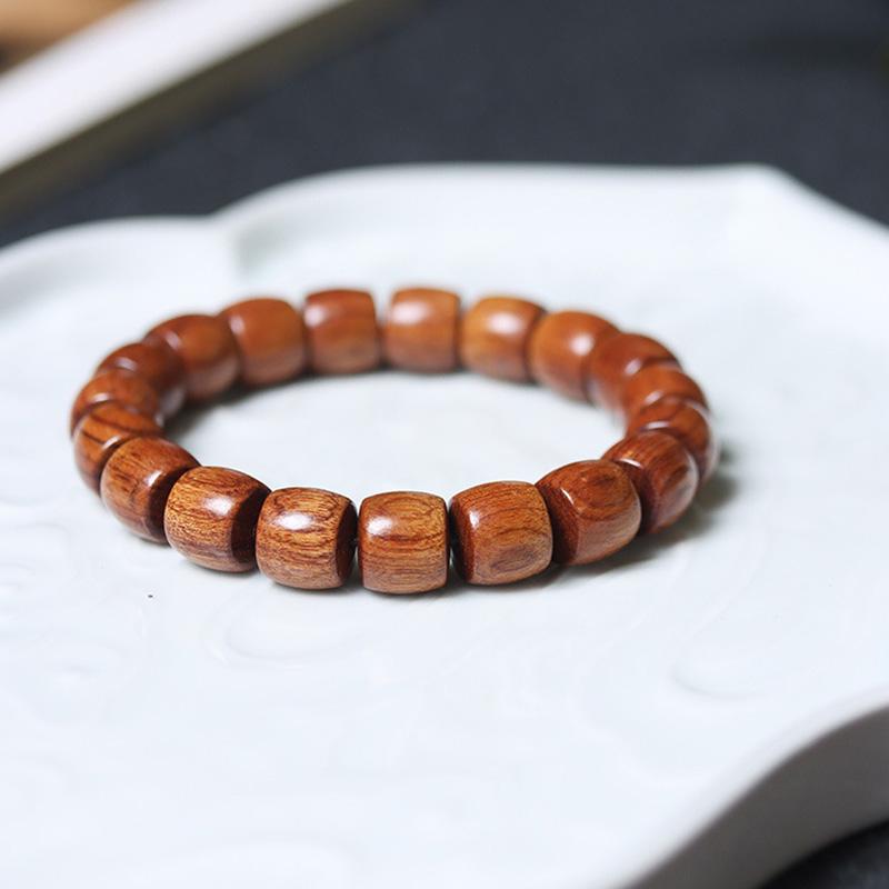 Competitively Price Wooden Bead Bracelet Attractive Luxury Gift Com Contas Smooth Fashion Durable Natural Fragrance Bracelet
