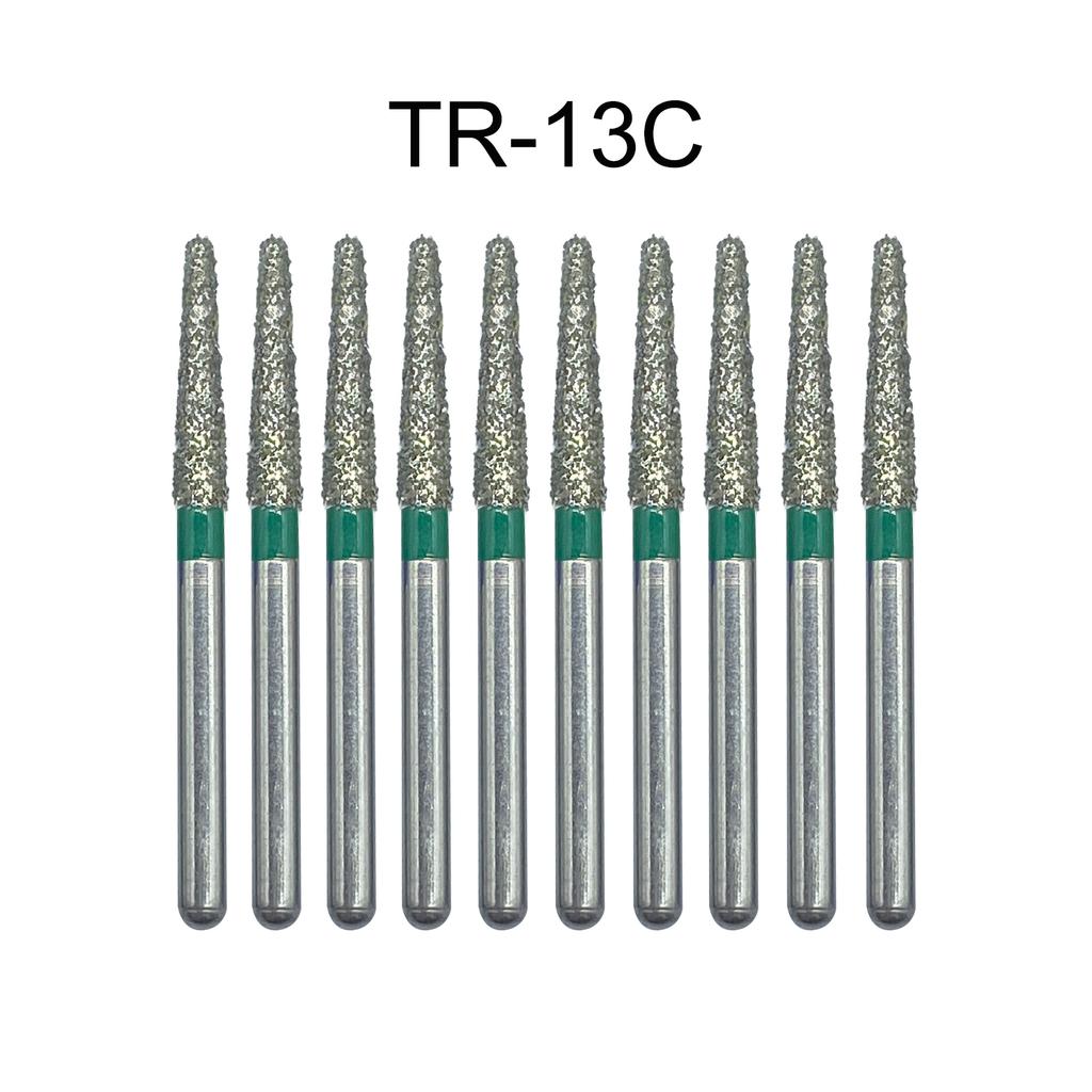Nun Ck 10 Stück/Packung Dental Diamantbohrer für Hochgeschwindigkeits-Handstück Zahnarztbohrer FG-Serie Durchmesser 1,6 mm