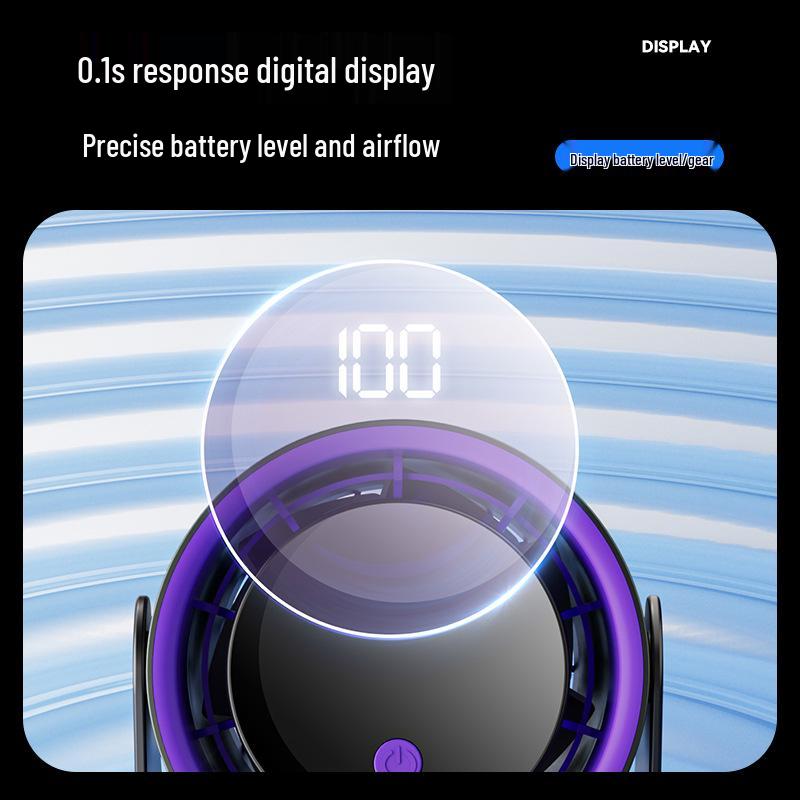 USB Rechargeable High-Speed Desktop Fan for Home & Office