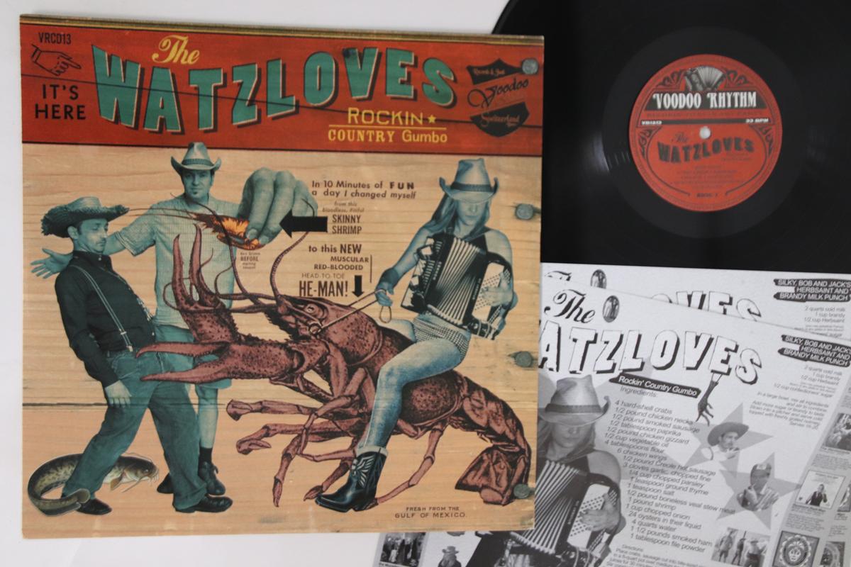 

LP Record WATZLOVES - Rockin Country Gumbo VR1213 VOODOO 2002 Switzerlan Country Used