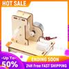 Wooden Hand Cranked Generator Assembled Puzzles Develop Children Curiosity Creativity Educational Early Learning Toy