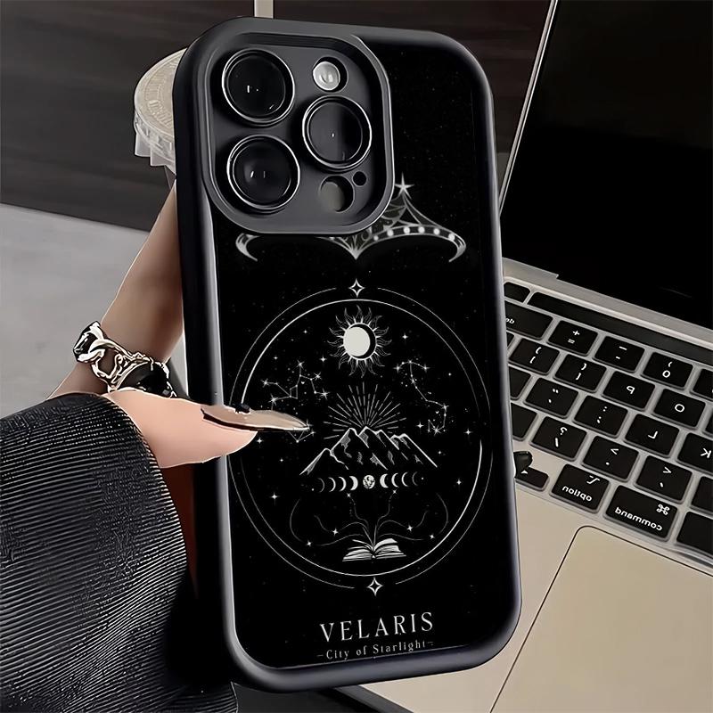 Phone Case for iPhone 17 Air 16E 15 16 Pro Max A Court of Mist Fury VELARIS City Cover 14 Plus 13 12 Mini Soft Shell Silicone Fu