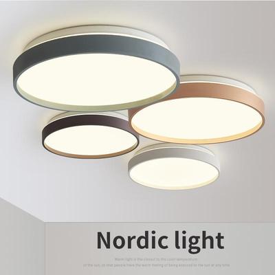 Basit modern yatak odası lambası led yuvarlak tavan lambası banyo lambası İskandinav kişilik yaratıcı balkon koridor sundurma lambası