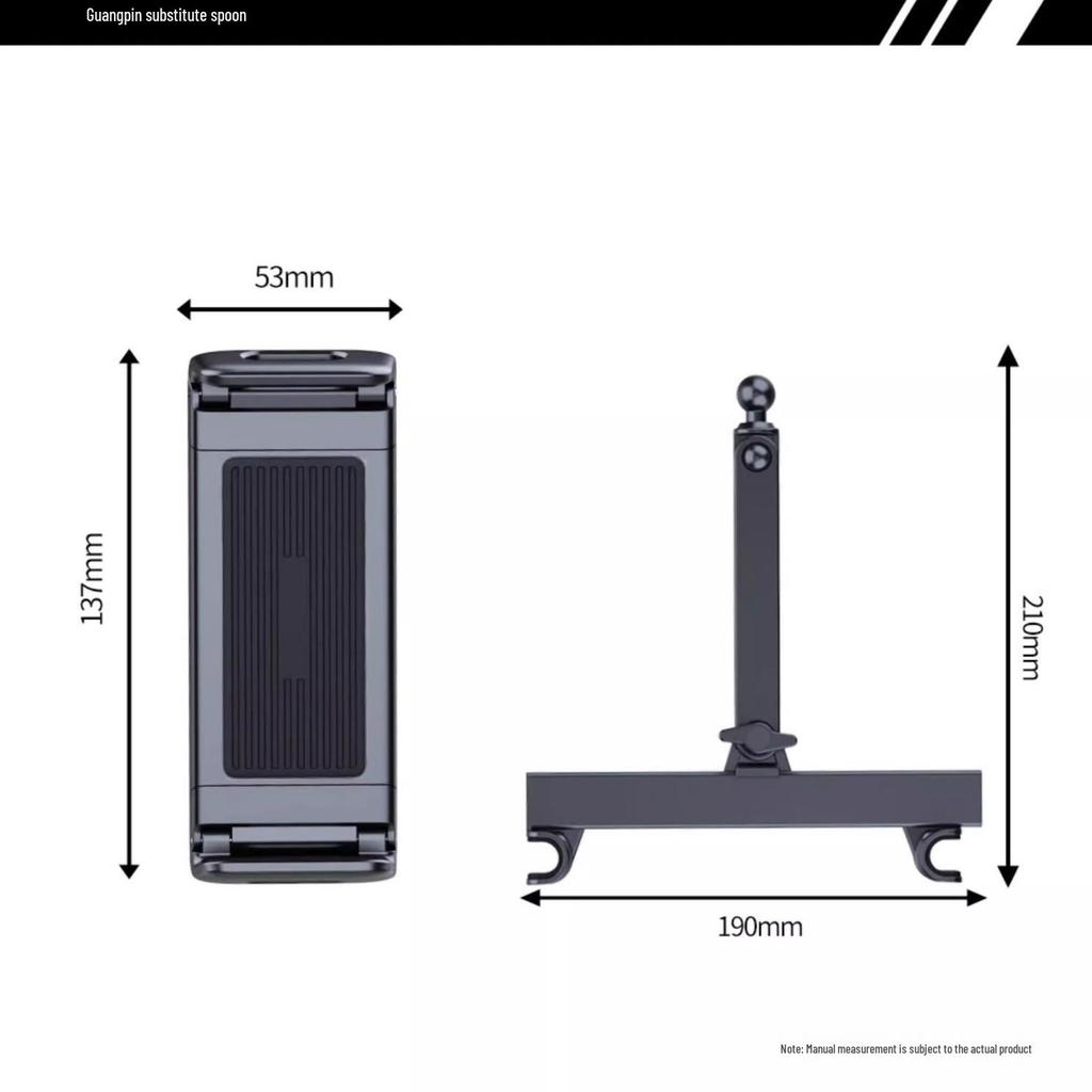 Telescopic Rotatable Car Headrest Mount for Tablets