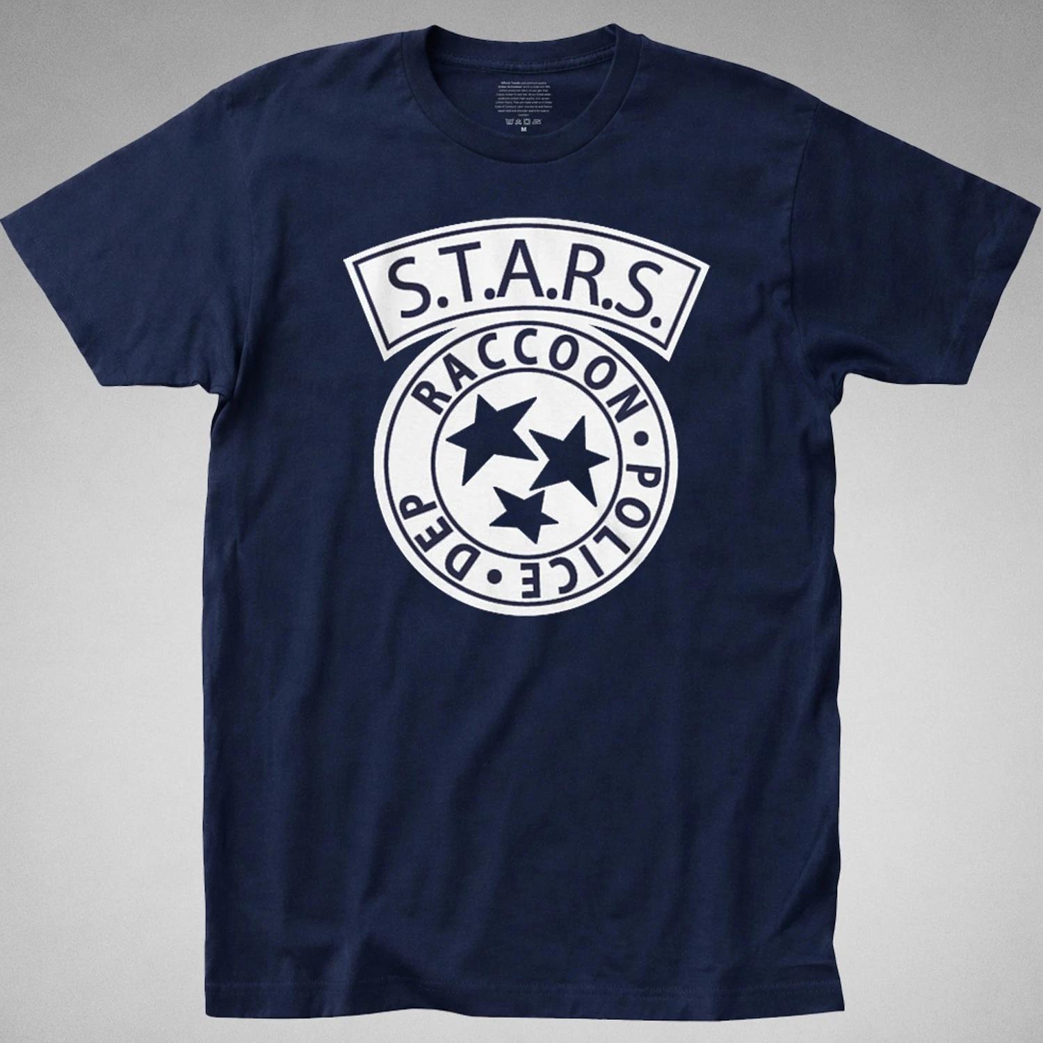 RESIDENT EVIL 2 S.T.A.R.S T-SHIRT Raccoon City Police STARS zombie umbrella corp M