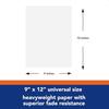Pacon TruRay Heavyweight Construction Paper White 9 x 12 50 Sheets