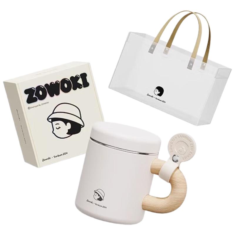 Zao Wu Ji 316 Stainless Steel Thermal Mug with Tea Infuser