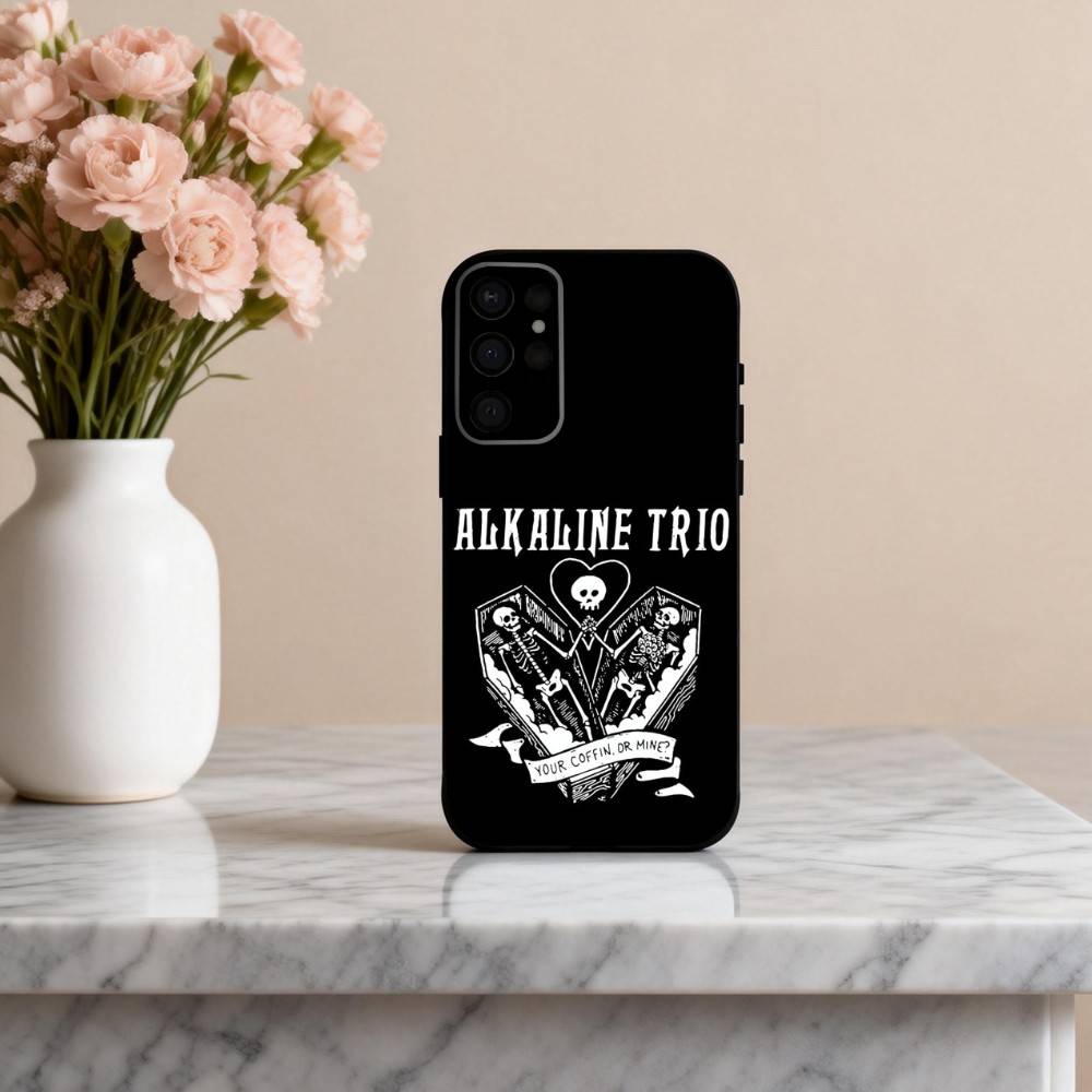 

Punk A-Alkaline T-Trio Band Phone Case For Samsung S25,S24,S21,S22,S23,S30,Ultra,S20,Plus,Others Soft Black Cover Samsung S24ULTRA