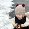 Baby Knit Hat Winter Warmth For Toddler Girls Boys With Earmuff Protection For Cold Weather