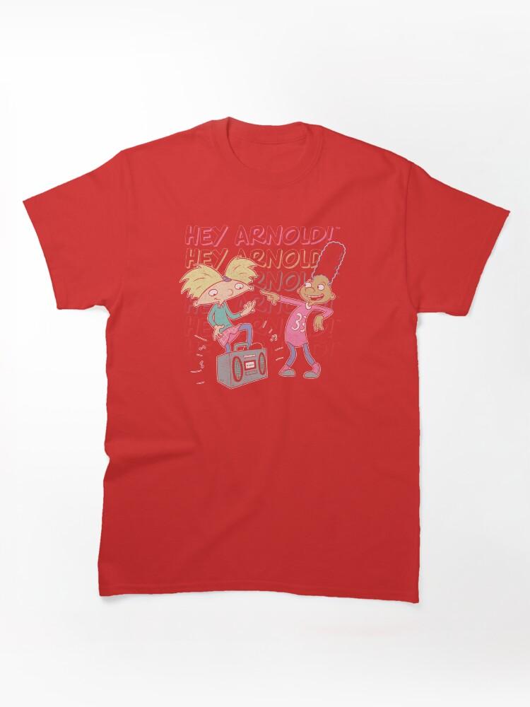 Hey Arnold! Hey Arnold! Arnold And Gerald Boombox Classic Unisex T-Shirt