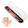 1/3Pcs Double Head Ear Wax Removal Cleaner Earwax Remover 360° Cleaning Ear Pick Stainless Steel Ear Care Tools
