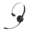 USB Headset Single Ear Bluetooth Noise Canceling Adjustable Customer Service Headphone with Microphone