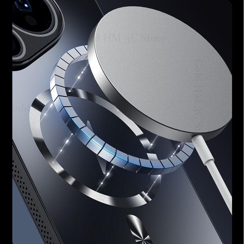 Husă Magnetică Cooling Armor Pentru Huawei Pura 70 Pro Plus Pentru Magsafe Magsafing Husă Pentru Nova 12 Pro 11 Ultra Mate 60 50 Pro Plus