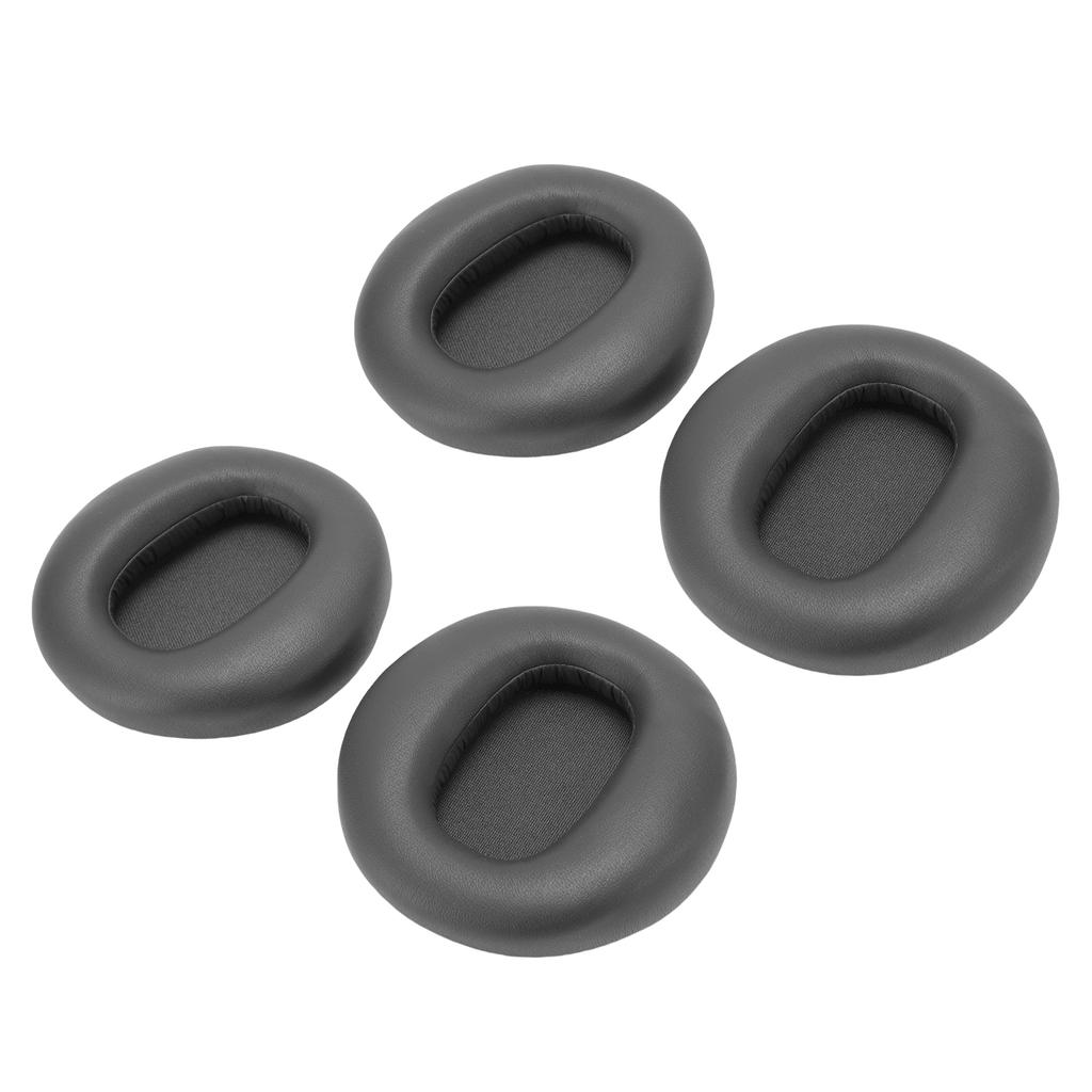 2 Pairs Earpads Replacement for Fit900NB Headset Comfortable Sponge Protein Leather Headphone Ear Cu