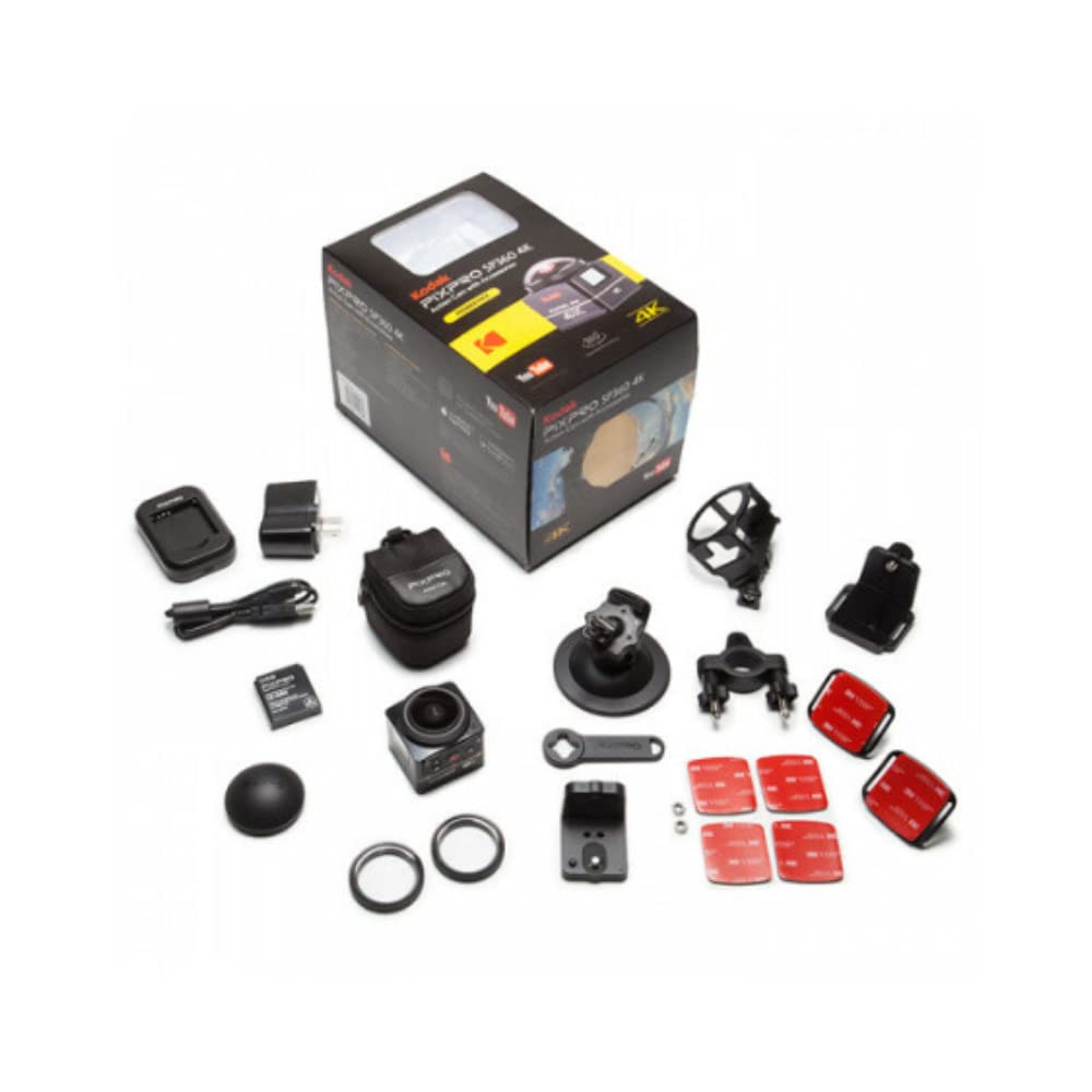 Kodak PIXPRO SP360 4K Premier Pack VR-Kamera von Kodak