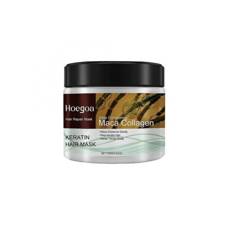 Collagen Hair Treatment, Collagen Hair Mask, Argan Oil Collagen Hair Mask, Deep Repair Conditioning Collagen Hair Mask Essence for Dry Damaged Hair