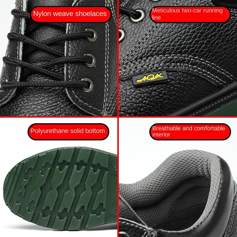 Labor Insurance Shoes Men's Anti-smashing and Anti-piercing Lightweight Welder Anti-scalding Insulation Safety Construction Site Shoes