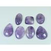 380Cts. Natural Amethyst Lace Agate Mix Cabochon Loose Gemstone 07 Pcs Lot C-3941