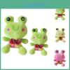 Niedliches Plüschtier Frosch mit großen Augen Weich Gefüllt Umarmungs-Puppe Perfektes Geschenk für Kinder