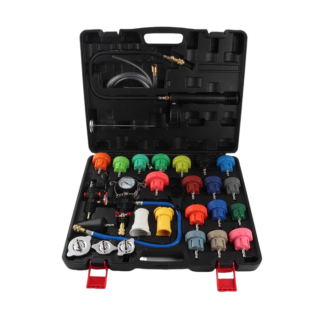 Universal Radiator Pressure Tester Kit Multifunctional Coolant System Cooling Pressure Tester Kit for Automotive