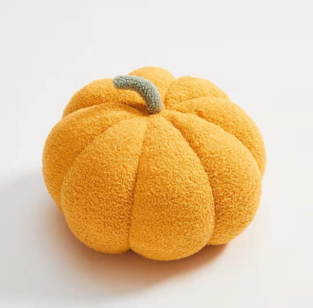 18/28/35CM Creative Funny Pumpkin Pillow Simulated Cute Pumpkin Kids Stuffed Plush Toys Soft Sofa Cushion Bedroom Decoration