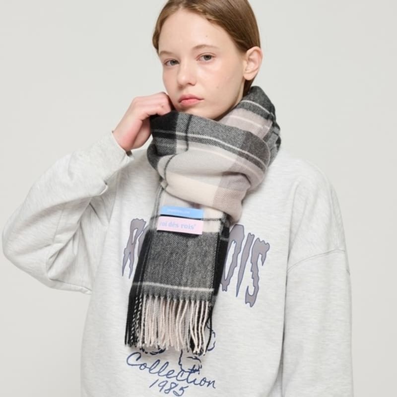 ROIDESROIS Holiday Edition Check Muffler (11 colors)