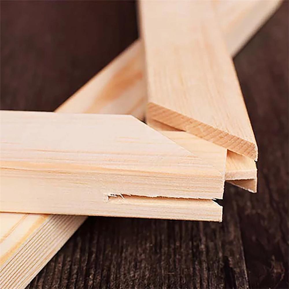 15x15cm Solid Pine Wood Canvas Frames for Oil Paintings Poster Prints DIY Picture Inner Frame