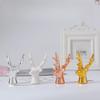 Nordic Ins Style Light Luxury Gold Ceramic Small Animal Ornaments Creative Electroplating Photography Props Small Ornaments