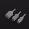 5Pcs Plastic Flexible Hose Two-Way Head Connector Reducer Fitting Adapter For Water Pipe Repair Garden Aquarium Laboratory
