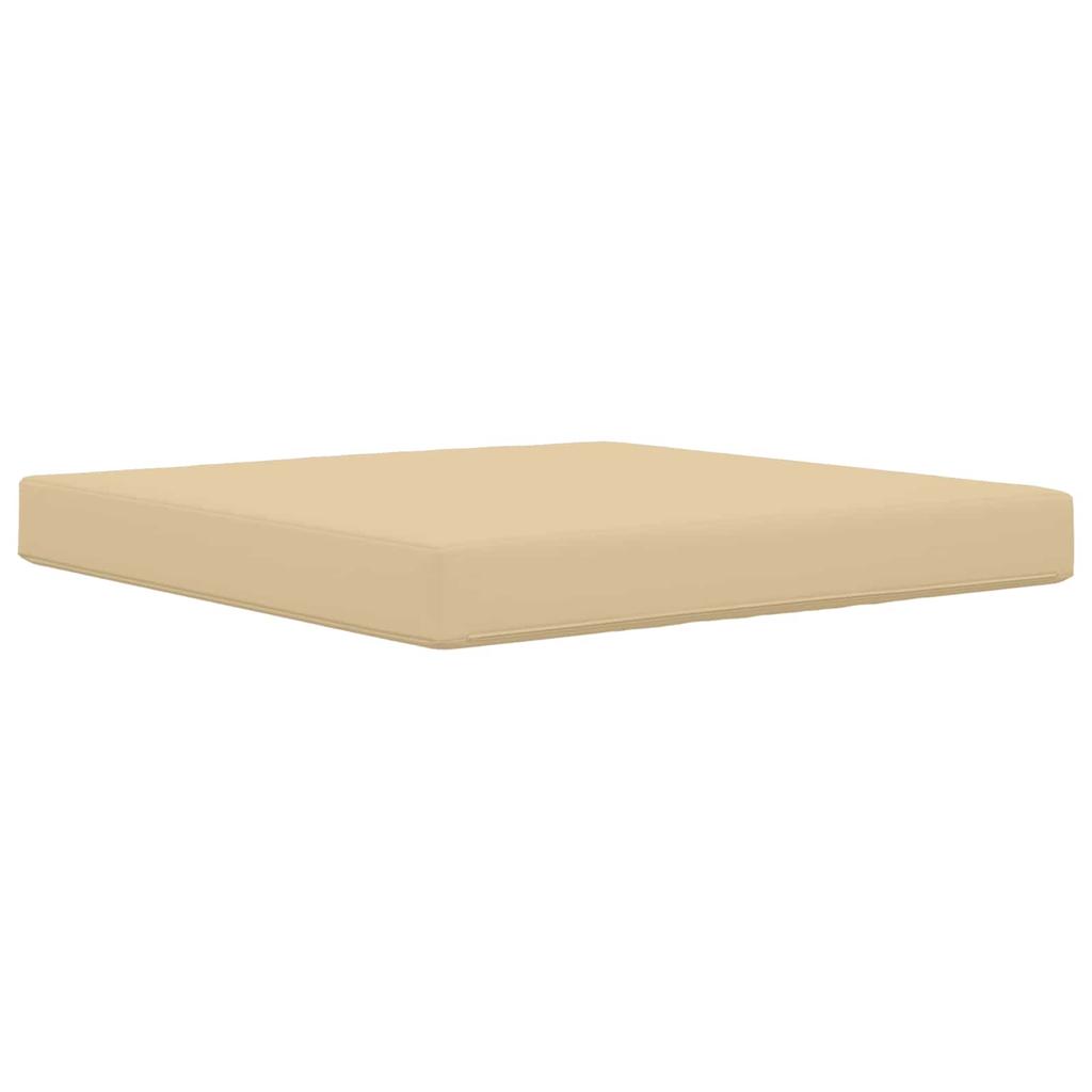 Outdoor Sofa Cushion Beige 80 X 80 X 8 Cm Polyester