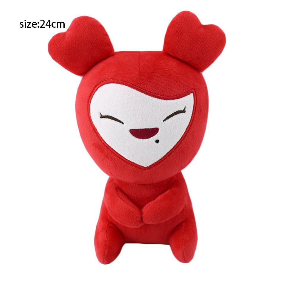 NEW 24cm lovelys twice Plush Korean Super Star Plush Toys Cartoon Animal TWICE Momo Doll Keychain Pendant Keybuckle Children's