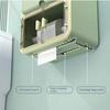 Waterproof  Tissue Box Toilet Wall-mounted Paper-pulling Creative Waterproof Shelf Paper Roller