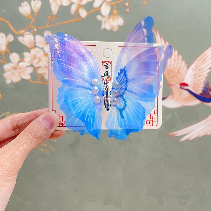 1PCS New Moving Dreamlike Butterfly Baby Hairpins Cute Girls Hair Clips Kids Headwear Children Hair Accessories
