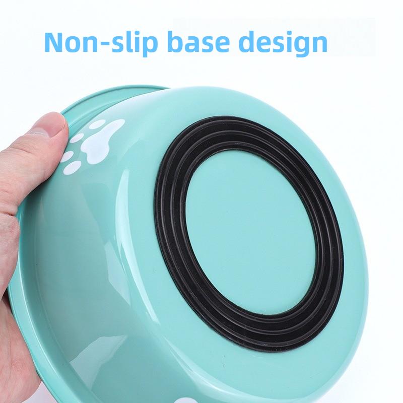 Cute Dog  Feeding Bowls for Small Medium Large Dogs Water Bowls Stainless Steel Small Dog Food Bowl Large Capacity Pet Food Bowl
