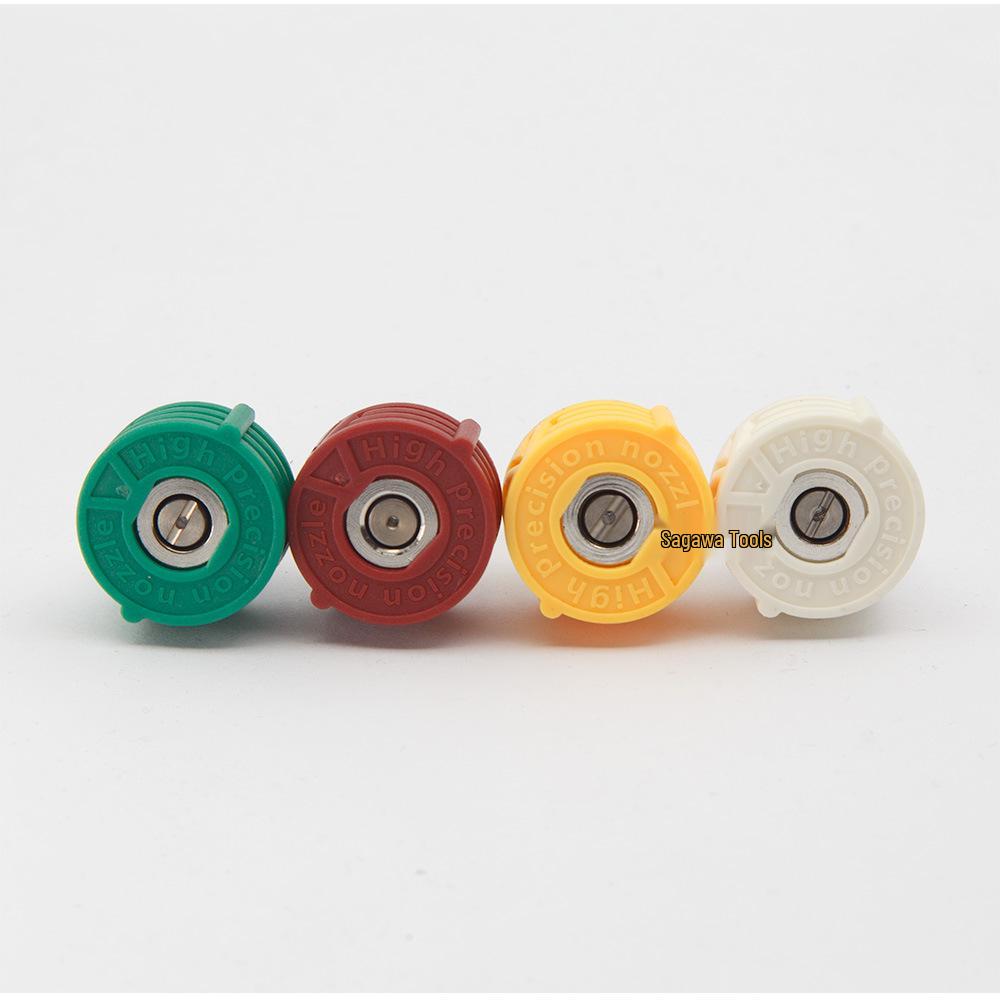1/4 Quick Connect Fan-Shaped Nozzle Head for High-Pressure Car Washer